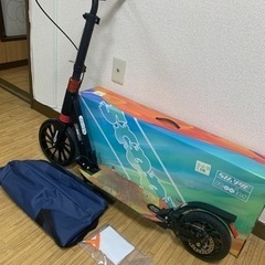 キックボード大径タイヤ&ディスクブレーキ