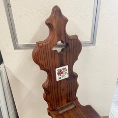 【希少品‼️】アンティーク♪ 折りたたみ式 シェファードチェア ヴィンテージ椅子 スペイン製？の画像