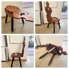 【希少品‼️】アンティーク♪ 折りたたみ式 シェファードチェア ヴィンテージ椅子 スペイン製？の画像