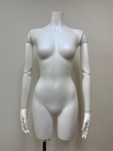 腕付きマネキン レディース トルソー ボディ 腕取り外し可能　太もも付き