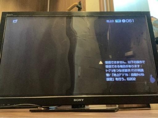 BRAVIA40型TV 2010年式　リモコンあり