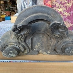 鬼瓦　古民家　屋根瓦