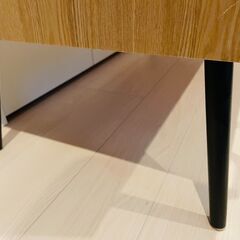オープンスペース付きセンターテーブル・ローテーブルの画像