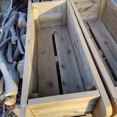 ❰取引中❱　No.3 プランター入れ　10個まとめて2000円　木製の画像