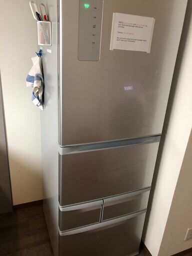 東芝 TOSHIBA ノンフロン5ドア冷凍冷蔵庫 GR-H43G 中古品 2015年製　直接受け渡し