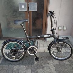 美品☆Jeep[ジープ]JE-206GRS 20吋 折り畳み自転...