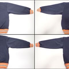 AB059 コンバース 裏起毛 ハーフジップ ビッグトレーナーの画像