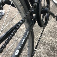 【値下げと追記】クロスバイク(黒) ROADMARK R700 28インチ 6段変速(変速に訳あり)の画像