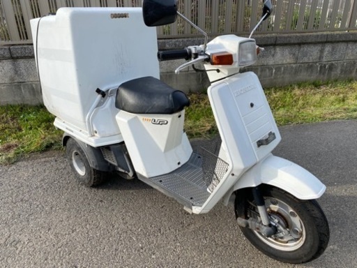 ☆ジャイロアップ！快速2スト☆バッテリー・シート・プラグなど新品交換^_^色々整備で快調！50cc原付スクーター☆