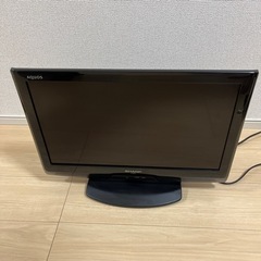 テレビ　20型（シャープ AQUOS）