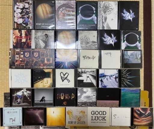 BUMP OF CHICKEN シングル/アルバム/DVD（〜2014）