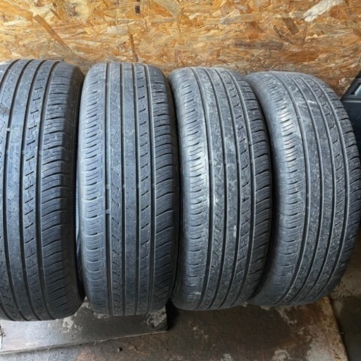 バリ山　DUNLOP ダンロップ　GRANDTREK 225/65R17 夏タイヤ　2017年製　17インチ