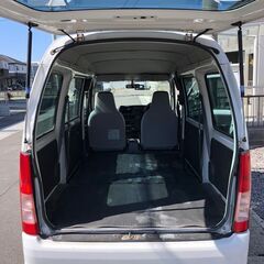 総額14.0万円★車検R6年4月★4WD★車内広々フラット★AT軽箱バン★スバル サンバーバン 4WDトランスポーター(TV2) 18.0万キロ 平成19年式 ホワイトの画像