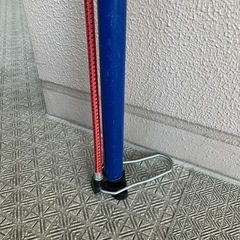 シンプル　自転車空気入れの画像