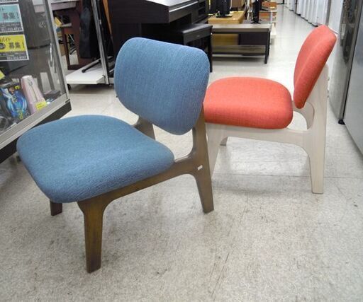 2人掛け ダイニングセット デザイン家具 ロータイプセット 90×90×65.5cm☆ 札幌市 北区 屯田 