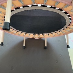 トランポリンと専用マットです。の画像