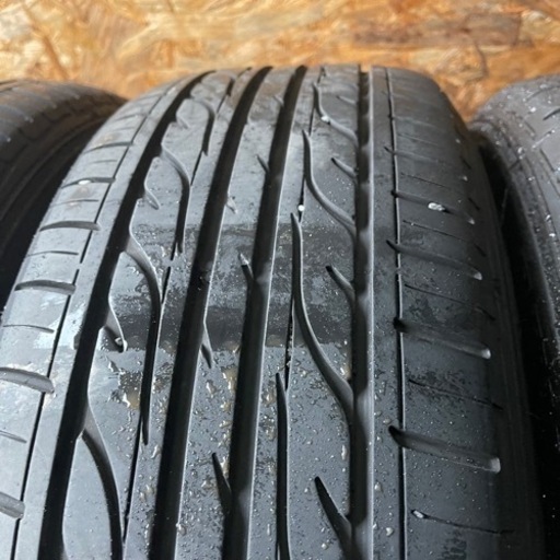 美品　TOYOTA CROWN クラウン　純正　アルミホイール　16インチ　バリ山　DUNLOP EC202 215/60R16 夏タ