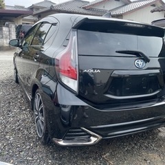 売却済み　アクア　G G.s ハイブリッドバッテリー交換済みの画像