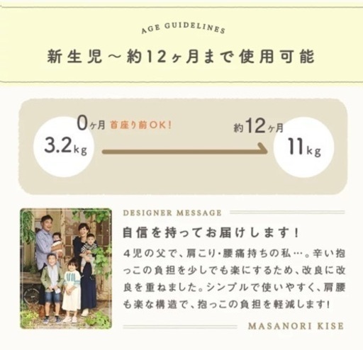 キューズベリーzero チェックデニム キューズベリー 抱っこ紐 新生児 チェックデニム【専用ヘッドカバー×2 