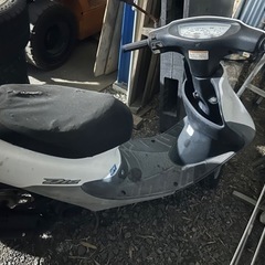 ホンダディオ白整備済みの画像