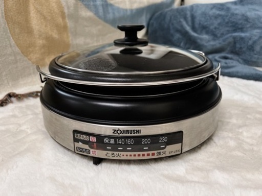 象印 ZOJIRUSHI ステンレス グリル鍋 クッキングヒーター