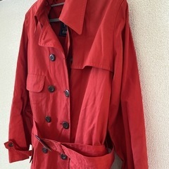 ROPE 赤 コート M 裏地付きの画像