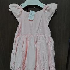 【11/5までに決まらなければ施設に寄付予定】babyGAP ノースリーブ ワンピース 95cm 未使用 タグ付の画像