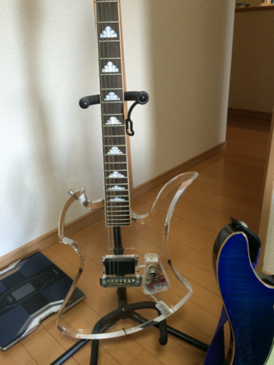 【今月購入で値下げ可能】ギター アクリル hideモデル fernandes 赤西仁さんも愛用