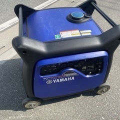 ☆中古品 ヤマハインバーター発電機 防音型 EF5500iSDE アワメーター：191時間 動作問題なし☆