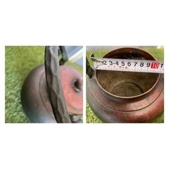 山川堂　銅やかん　鎚起銅器　銅瓶　水注(水差)　昭和レトロ　古道具　骨董品の画像