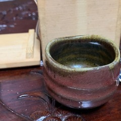 与那覇朝大 與那覇朝大 ぐい呑み 木箱 沖縄 琉球 やちむん 焼物の画像