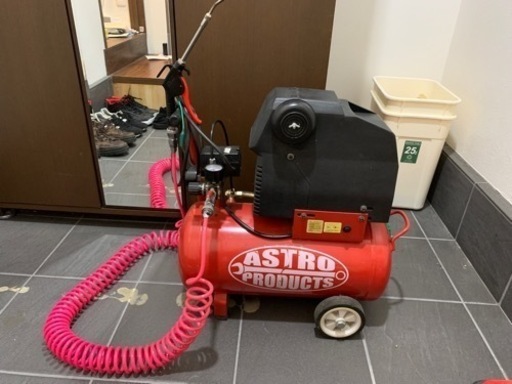 アストロプロダクツ　エアコンプレッサー　25l