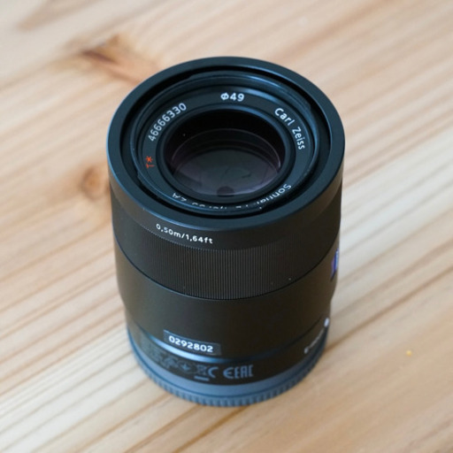 SONY Sonnar T* FE 55mm F1.8（レンズプロテクター付き）