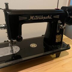 【譲渡先決定：レトロ足踏みミシン 本体のみ 差し上げます】の画像