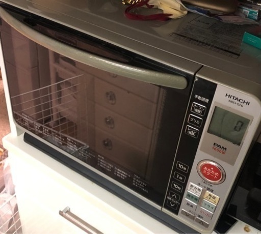 日立　電子レンジ　オープン