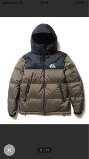 Back channel ダウンジャケット