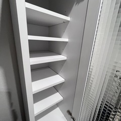 スリム食器棚　高180×幅30　キッチン収納　隙間収納の画像