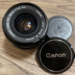 [美品]Canon キヤノン FD 28mm F2.8 S.C.