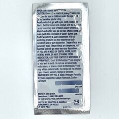 【新品・未使用・配送可】Crest 3D WHITESTRIPS 1 HOUR EXPRESS LEVEL12の画像