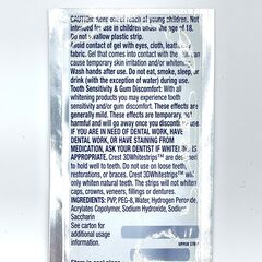 【新品・未使用・配送可】Crest 3D Whitestrips Professional Effects At-home Teeth Whitening Kit Level 18 Whiterの画像