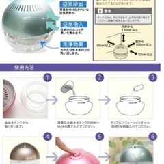 1日使用★空気清浄機(6畳用の画像