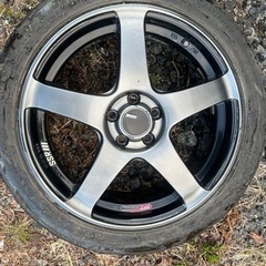 値下げ‼️SSR  GTV01 17インチ　5穴pcd100