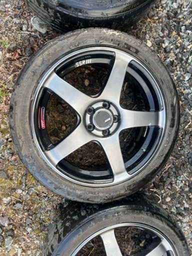 値下げ‼️SSR  GTV01 17インチ　5穴pcd100