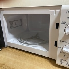 【取引中】電子レンジ　2018年製　使用期間2年の画像