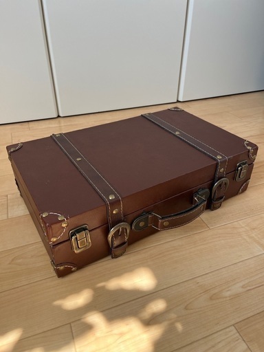 ウェルカムトランク　スーツケース　アンティーク調