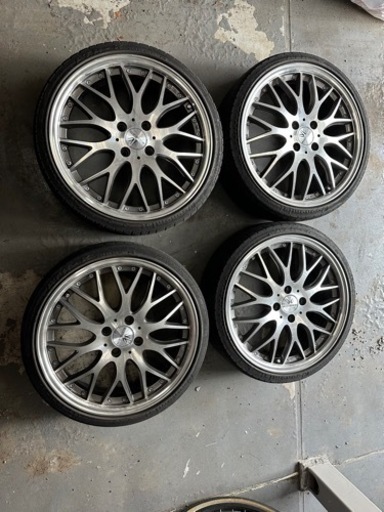 N-BOX 17インチのアルミ4本セット