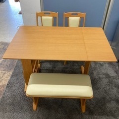 ◼️【中古品】4人掛けダイニングセット ダイニングテーブル 家具...