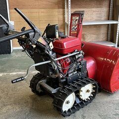 札幌市 清田区/HONDA/本田技研工業 正規店メンテナンス済 小型除雪機 スノーラ HS870 8馬力 4サイクルOHVエンジン搭載 無鉛ガソリン 動作確認済の画像