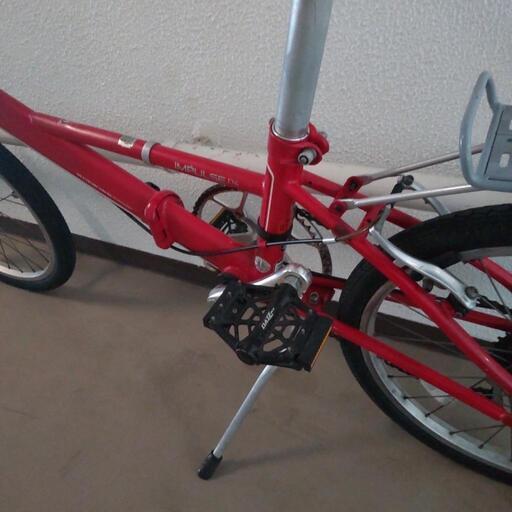 DAHON IMPULSE 折りたたみ自転車 レッド のんびりとお出かけに！DAHON impulse 折り畳み