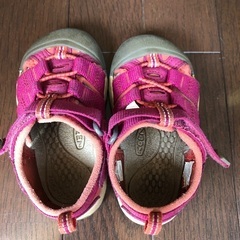 KEENサンダル　12.5cm ピンクの画像